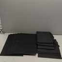 DUMOS 9 Drawer Dresser for Bedroom, Fabric Storage Organizer with Sturdy Metal Frame, Wooden Top Chest of Drawers for Closet Entryway Guest Room,Matte Black