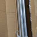 2025 Update Silver Plated High-End Ebusin 10" Extended Roof Bracket Supports Chimney Stove Pipe for DuraVent Triple Wall 6" I.D,Suitable for All Outer Diameters of 10", Stability Against Wind & Snow