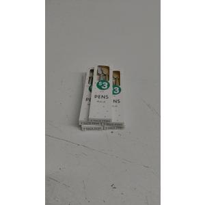 Seasonal Celebration Pens, Black ink, 2 Count, 5 Pcs