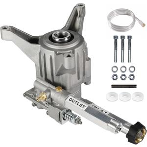 YAMATIC Pressure Washer Pump, 2200-2500 PSI 2.2 GPM SRMW22G26-EZ Pump Replacement for Troy Bilt, Craftsman, Briggs & Stratton, Karcher, Brute, Homelite, Front Inlet/Outlet