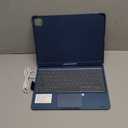 typecase Flexbook Keyboard Case for iPad 11th (A16, 2025) and iPad 10th Gen (10.9", 2022)  No Trackpad, 11-Color Backlight, 360 Rotatable, 7 Use Modes, Thin & Lightweight  Midnight Blue