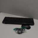 KLIM Chroma Wireless Keyboard and Mouse  RGB Backlit Gaming Combo, Rechargeable Wireless Keyboard & RGB Mouse, Durable & Ergonomic, Dual USB Receivers, Compatible with PC, Mac, PS4, PS5 (Black - Bundle)