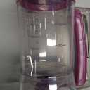 Pancake Batter Dispenser - 4-Cup Batter Dispenser with Squeeze Handle for Pancakes, Waffles, Muffins, and Crepes - Baking Tools (Purple) (900 ml)