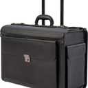HAMMER ANVIL 19 Wheeled Briefcase Rolling Case Sales Sample Pilot Lawyer Attache