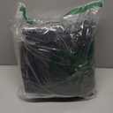 Car Seat Cushions, Car Seat Cover Foldable Portable Seat Cover for Back and Seat Cushions with Bottom Anti Slip Silicon(1 Pack/Black)