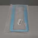 Bling Car License Plate Frames, 2PCS Crystal Rhinestone Stainless Steel Vehicle License Holder, Diamond Sparkly Handmade Glitter Automotive Plate Cover Accessories, Universal Fit (Blue)