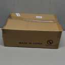 OPNICE Desk Organizer and Accessories, 2-Tier Computer Monitor Stand Riser with Drawer and 2 Pen Holders, Laptop Stand, Office Desk Accessories for Office Supplies, Black 2-Pack