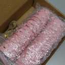 24 Pcs Mini Pink Valentine Buckets with Handle 2.36 Inch Small Metal Heart Pails with Gift Tags Bulk Valentine's Day Gift Bucket Party Favor Candies Crayon Pencil Craft Storage, Heart Hollow