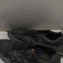 Kricely Men's Trail Running Shoes Non Slip Hiking Shoes Tennis Shoes Fashion Sneakers Workout Footwear (11.5 Wide, Black|grey)