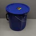 Fryer Grease Bucket, 6 Gal Carbon Steel Oil Disposal Caddy with Rust-Proof Coating,Grease Can with Lid & Lock Clips & Filter Bag,Transport Container for Hot Cooking Oil Filtering