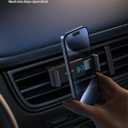 Lamicall Car Vent Phone Mount - Air Vent Clip Holder, Universal Stand Hands Free Cradle Compatible with Cell Phone 16 15 14 13 12 Mini 11 Pro Xs Max Xr X 8 7 6 6s Plus SE Smartphones Black