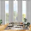Qiseca Extra Long Curtains High Ceiling Drapes 14Ft for Living Room, Tall Windows Custom Made 2 Story Blackout Curtains for High Living Room Bedroom Loft Theater W52xL168 Inches Long 1 Panel, White