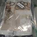 TWODRAPES 90 Inch Linen Blackout Curtains Pinch Pleated for Living Room Thermal Noise Reduction Two Layer 100% Black Out Curtains with Liner Back Tab Pinch Pleat Rings Hooks Window Drapes Track Ivory (40"W x 90"L (Pack of 2), Beige White)