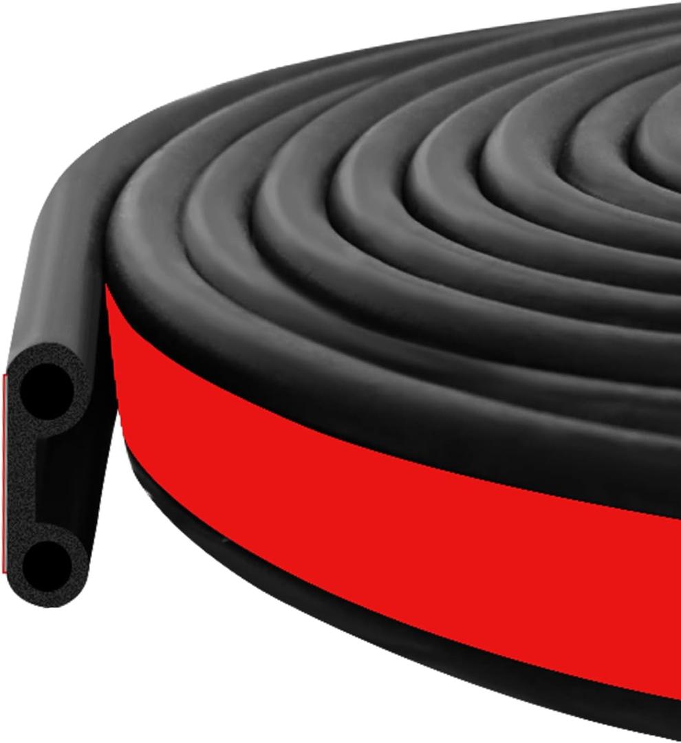 Rubber Weather Seal for Pickups Cap - Camper Shell Seal Automotive Weather Stripping Tonneau Cover Tailgate Seals for Pickups Truck Cap 24.6FT