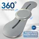 Slide Board Transfer to Wheelchair with 360° Rotating Turntable for Patient
Grey,slide board for transferring,Heavy-Duty Slide Board with Non-Slip Surface Home Care Mobility Aid for Seniors&Caregivers