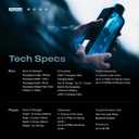 Echo Flask Hydrogen Water Bottle - Active Hydration Solution with Water Intake Tracking & LCD Touch Screen - Compact & Convenient - Transparent Hydrogen Flask - 12 oz