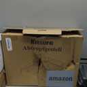 Kitsure Extendable Dish Drying Rack - Rust-Resistant Dish Racks for Kitchen Counter with Adjustable Support Legs, Cutlery Holder & Removable Draining Tray (Black, 15.6''-25.2''L  16.9''W  8.1''H)