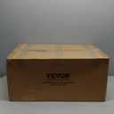 VEVOR Push Lawn Sweeper, 21inch Leaf & Grass Collector, Heavy Duty Thickened Steel Durable to Use with Large Capacity 3.5 cu. ft. Mesh Collection Hopper Bag, 2 Spinning Brushes