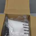 LEVERLOC Shower Caddy Suction Cup, Shower Organizer Removable Bathroom Shelf, Storage Suction Powerful Max Hold 22lbs Bathroom Caddy Waterproof Holder, White (1 x Medium)