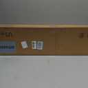 No Tools No Drill 1" Cordless Mini Blinds, Horizontal Light Filtering Blind, Vinyl Blinds for Indoor Windows 34.5" W x 64" H, White.