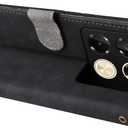 for Infinix Note 40 Pro Plus 5G / Infinix Note 40 Pro Wallet Phone Case with Screen Protector [RFID Blocking] Leather Kickstand Women Cell Phone Case for Infinix Note40 Pro + 4G 5G Black