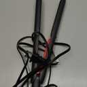 REVLON Smoothstay 1 Inch Hair Straightener - Coconut Oil Infused Flat Iron Helps Enhance Shine & Smoothness, Reduces Frizz, Sleek Straight Hair