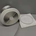 Broan-NuTone 512M Through-the-Wall Ventilation Fan White Cover, 6-Inch 70 CFM 6.0 Sones