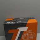 5CFM Vacuum Pump, 1-Stage HVAC Vacuum Pump, 1/2HP 38 Micron 110V Air Conditioning Vacuum Pump Kit for R12 R22 R134a R410a, HVAC/AUTO AC Refrigerant Recharging, Milking Cow, Oil Included