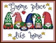 CROSSDECOR Stamping Cross Stitch Kit, 11 CT Cross Stitch Ornament Kits for Adults Beginners, Full Line DIY Stitching Kit for Home Decor Cross Stitch Patterns
