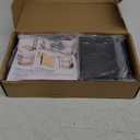 LEMIKKLE Bathroom Organizer Countertop, Counter Organizer for Bathroom Decor, Wooden Sink Shelf for Vanity Storage, Makeup Tray for Perfume Skincare Bedroom Kitchen Corner (Black)