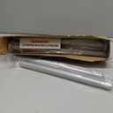 Matte Silver Shower Curtain Rod,1 Inch Diameter Stainless Steel Adjustable Spring Tension Rods 32 to 68",with Holders, Anti-Slip, Curtain Rods No Drilling (1 Pack)