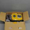 DXD Handheld Steam Cleaner,New Generation 2500W High Pressure Steam Cleaner for Home,1700ML Large Tank Portable Steamer for Cleaning,10s Rapid Heating,21pcs Accessories,for Car,Home Grease Detailing (Yellow)