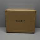 22 Inch Pre-Lit Artificial Christmas Wreath with Jesus Figurine Nativity Scene Glitter Ball Ornaments Snow Flocked Cedar Branches Pine Needles Berries and Timer for Christmas Decor Front Door Mantel