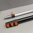 26FT Reach Pole Saws for Tree Trimming, Manual Pole Saw with 5-20FT Telescoping Extension Pole, Pruning Saw with 19" 3X Detachable Saw, Branches Pruner for Garden, Palms & Shrubs Yard Maintenance