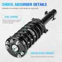Front Strut Sway Bar Link for 08-12 Honda Accord 2.4L(No LX/LXP) 3.5L Coupe
