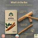 Sticks - Pack of 10 Natural Toothbrush Sticks with Wooden Holder | Sewak Sticks for Teeth | Authentic Peelu Wood (Salvadora Persica) | Teeth Whitening & Gum Strengthening