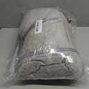 kisswish Chenille Neck Pillow for Sofa - Adjustable Headrest, Non-Slip Neck Support Cushion for Pain Relief, Comfortable Chair Pillow, Grey