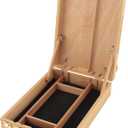 Urban Artist Sketch Box and Table Easel - Portable, Multi Media, Adjustable Angle with Storage Compartments - Oiled Beech Wood
