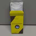 EWUONU 2 Pack Compatible with Amazfit Bip 6 Case, Tempered Glass Screen Protector with Hard PC Bumper Cover HD Anti-Scratch Full Protective Cover for Men Women Watch Accessories, Black+Clear