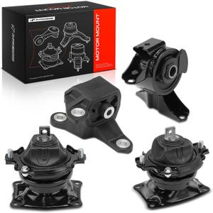 A-Premium 4PCS Engine Motor Mount and Transmission Mount Set Compatible with Honda Odyssey Touring/Touring Elite 2011-2013, Odyssey 2014-2016, 3.5L, 6-Speed Automatic Transmission