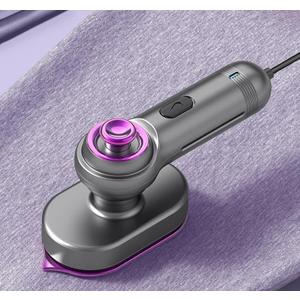 Travel Steamer for Clothes Handheld Garment Steamer Grey Pink