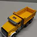 Car Toys for Toddlers, Dump Truck Toy with 1 Self-Lifting Bed, Lights Music Toy Trucks Construction Vehicle with 2 Opening Doors,Toys for 3 4 5 6 Year Old Boy Girl, Kids Christmas Birthday Gifts