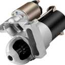 New Starter Replacement for Chevrolet for S10 2.2L 2002-2003 for Buick for Rendezvous 3.4L 2002-2005 for Chevrolet for Monte Carlo 3.4L 2000-2005, 9000868 8000058, 1.4kW/12 Volt Starter