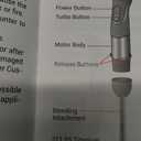 Mueller Multistick 5-in-1 Immersion Blender Handheld,12 Speed Hand Mixer-Turbo Boost,Heaviest Duty Copper Motor,Titanium reinforced Blades Hand Blender,Milk Frother Wand,Whisk,Beaker,Chopper,Grey