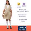 French Toast Girls' V-Neck Jumper (Black)