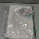 Newtay 17 Pcs Snack Basket Sets, Snack Storage Bin for Pantry Shelves with 16 Pcs 2 Inch Chip Clips, Basket Organizer for Kitchen, Chips, Popcorn, Candy, Pretzels (Cream-Colored, Burlap)