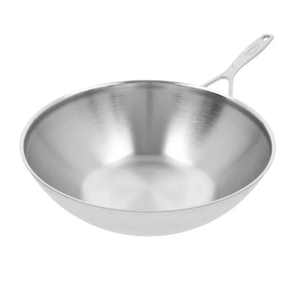 Demeyere Industry 5 Collection 30 cm / 11.8" 18/10 Stainless Wok