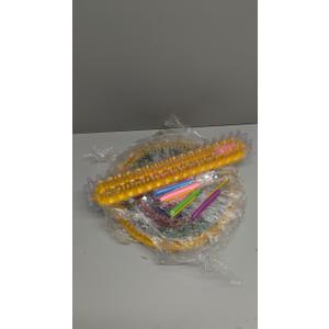 ALIMELT Round Knitting Loom Set Long Knitting Board Weave Loom Craft Yarn Kit DIY Tool Crochet Hooks Knitting Needles Hat Scarf Shawl Sweater Sock Blankets Knitter