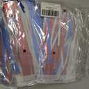 DECOCKRAT 3 Pack Foil Fringe Backdrop - Red&White&Blue Shiny Tinsel Curtains for Party Decoration/Photo Booth Props - 3.3x8.2 FT Metallic Foil Backdrop for Birthday, Wedding, Graduation, Christmas.