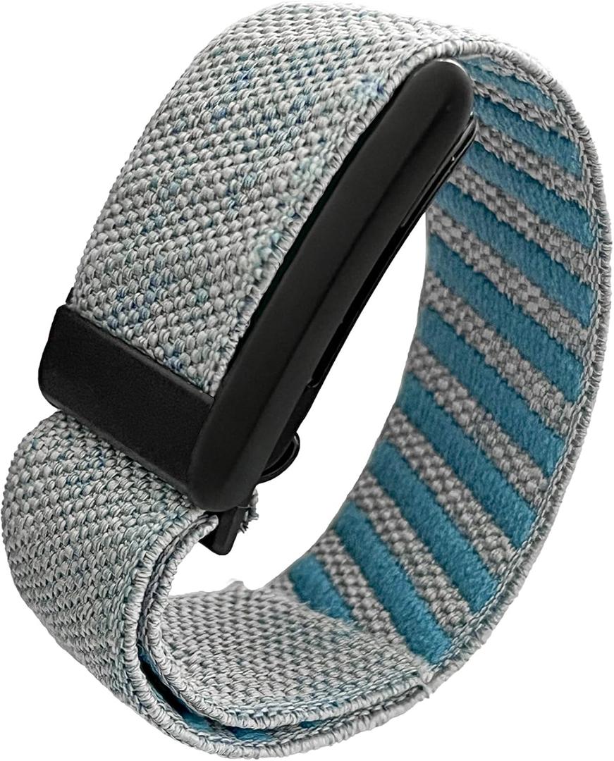 Ultra-Soft Bands Compatible with Whoop 4.0 - Sports Nylon Band for the Whoop Bands,Odor Resistant,Breathable,Comfort,Durability,Easy Replace and Adjustable,Men and Women(Wrist 5.5~9.0inch)